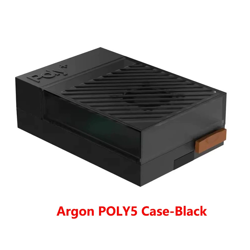 Корпус Raspberry Pi 5 Argon POLY 5+ ABS совместимый с радиатором PWM