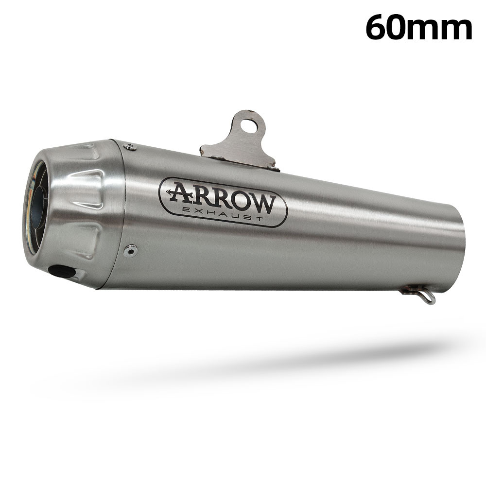 Suitable for Motorcycle Exhaust Pipe Modification Italian Arrow Domestic Arrow Baseball Silencer Back Pressure Tail Section
