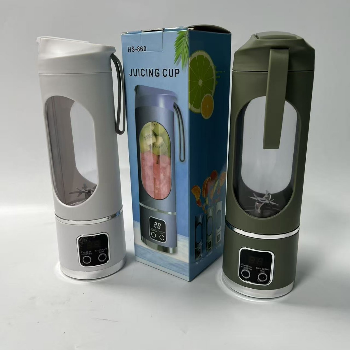 Taza de jugo eléctrica transfronteriza, taza de jugo portátil recargable pequeña, taza de jugo multifuncional doméstica, taza de jugo