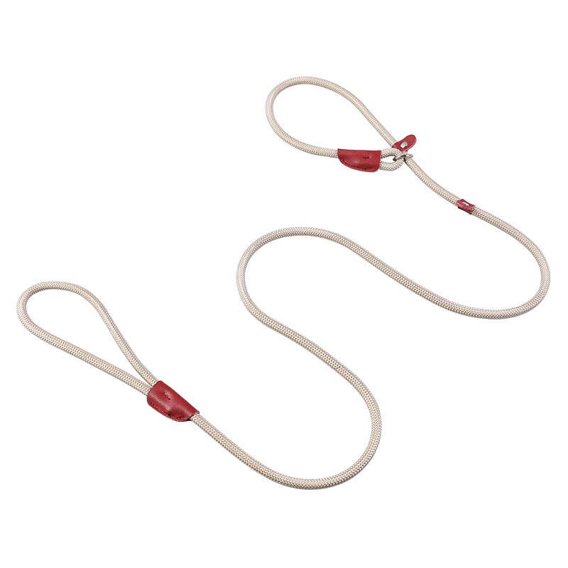 Perro P cuerda P cadena correa de perro a prueba de explosiones de punzonado Correa resistente a la tracción cadena para caminar perro entrenamiento para perros suministros para mascotas al por mayor