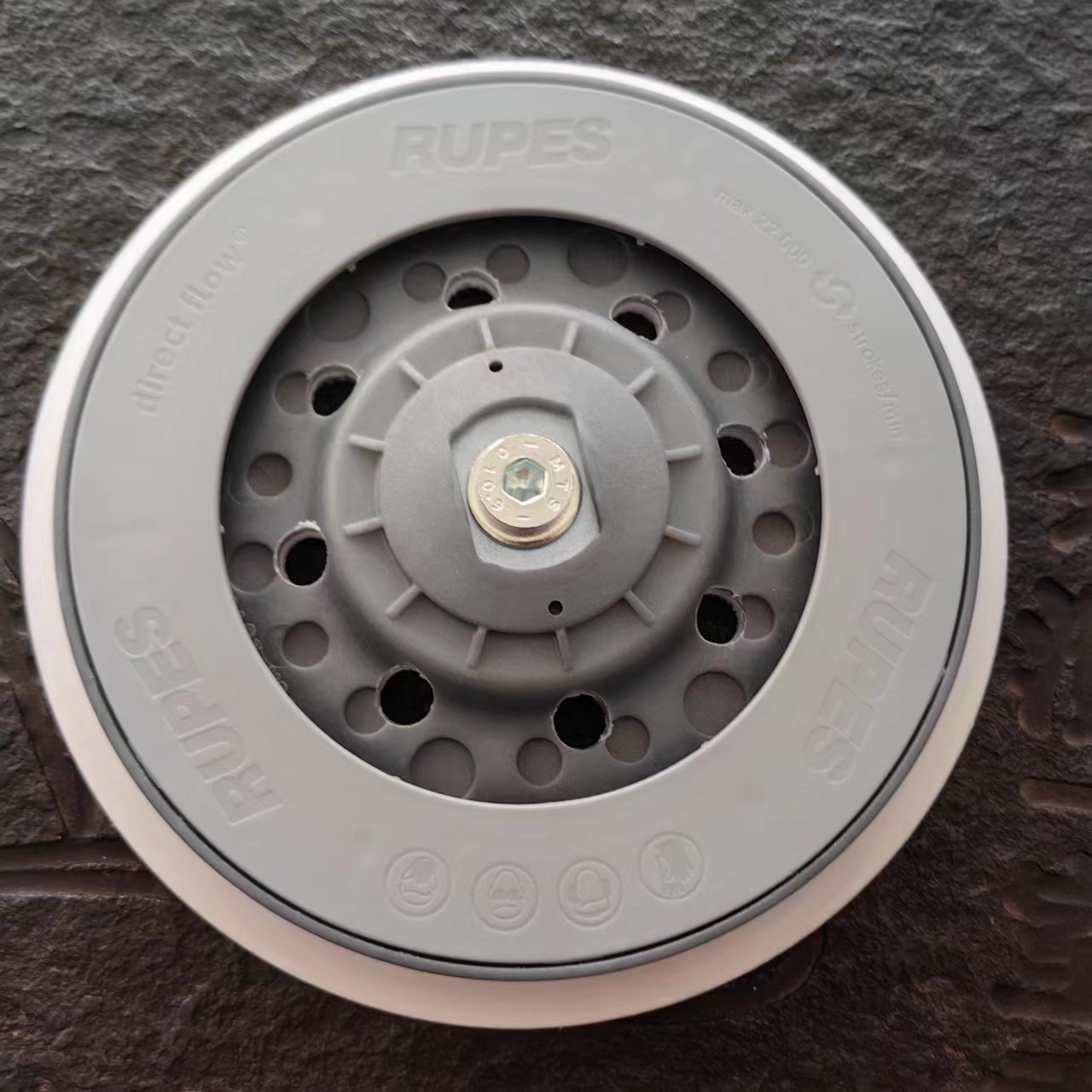 기존 LUBESI 연삭 패드 6 인치 건식 연삭 디스크 LUBES 전기 공압 연삭기 연삭 디스크 트레이 사포 디스크