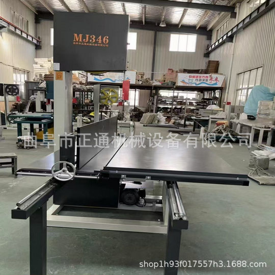 Sliding Rail Band Saw Machine Automatic Cnc Woodworking Machinery Saw Machine Extended Cutting Stroke 4m Round Wood Opening Mach