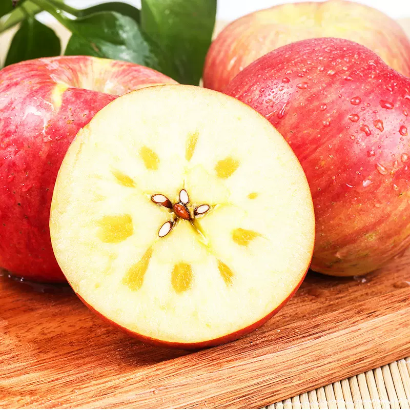 【活动】新疆阿克苏苹果 代发3斤新鲜皮薄多汁冰糖心红富当季水果
