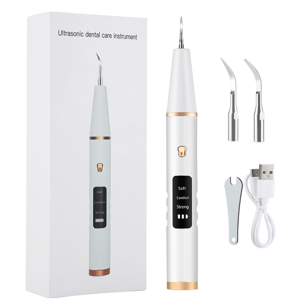Dispositivo eléctrico transfronterizo para limpieza dental, limpiador dental ultrasónico, dispositivo de cuidado bucal con iluminación, máquina inalámbrica para limpieza dental, blanqueamiento.