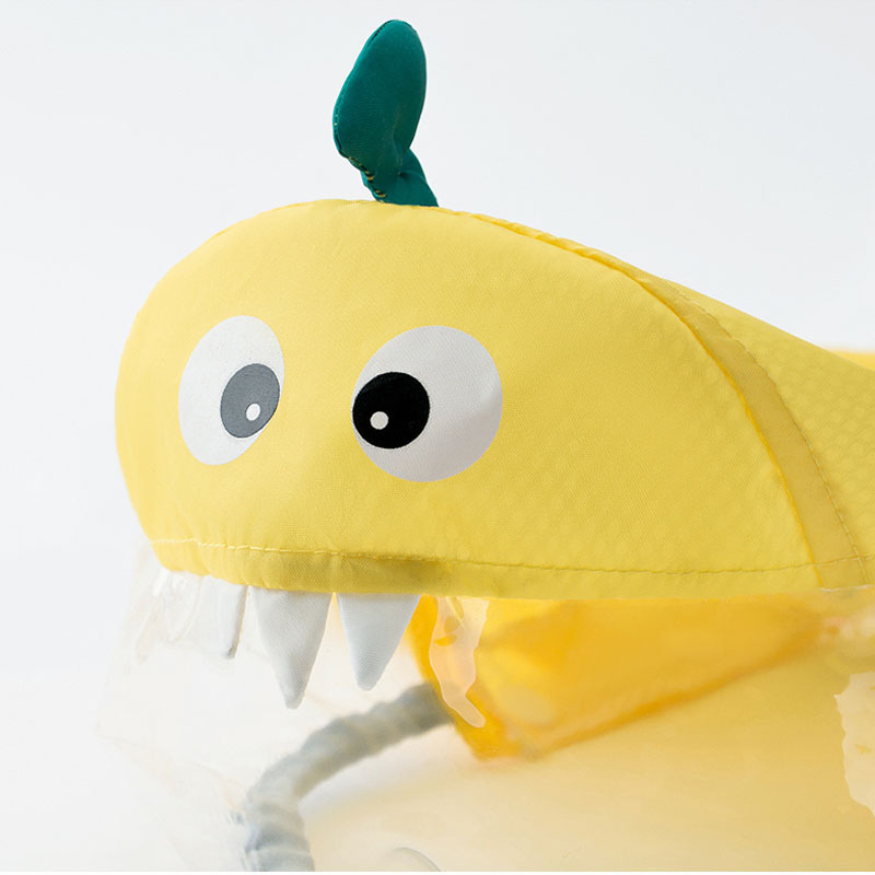 Dinosaurio cachorro impermeable cuatro pies paquete completo oso de peluche pequeño perro de tamaño mediano perro poncho vientre