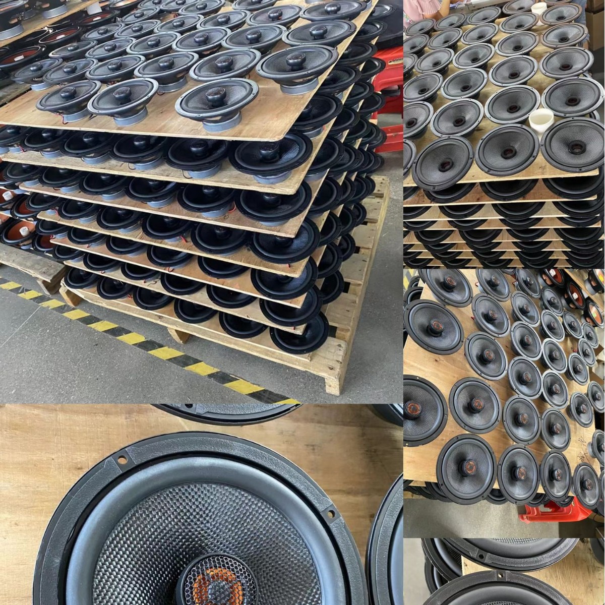 Altavoz Coaxial de Rango Completo para Automóvil 4 5 6x9 Pulgadas Plástico PP Alta Fidelidad