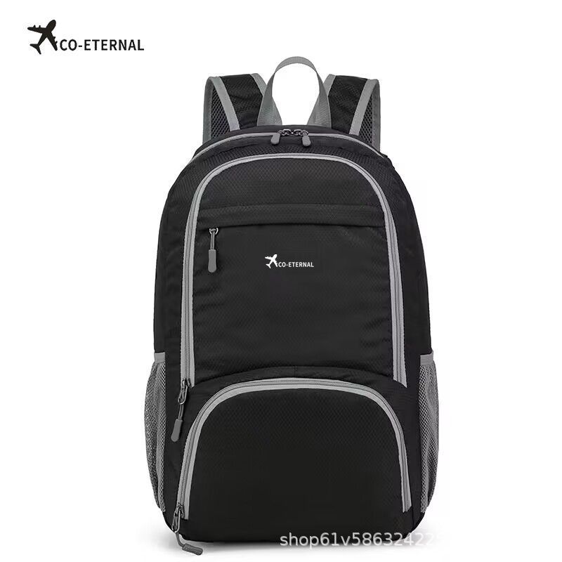 Hombres resistentes al agua ultraligero plegable viaje mochila al aire libre portátil de montaña bolsa de estudiantes bolsa de piel de mujer