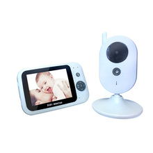 婴儿监视器无线智能家庭安全摄像头婴儿睡眠视频看护器对讲摇篮曲