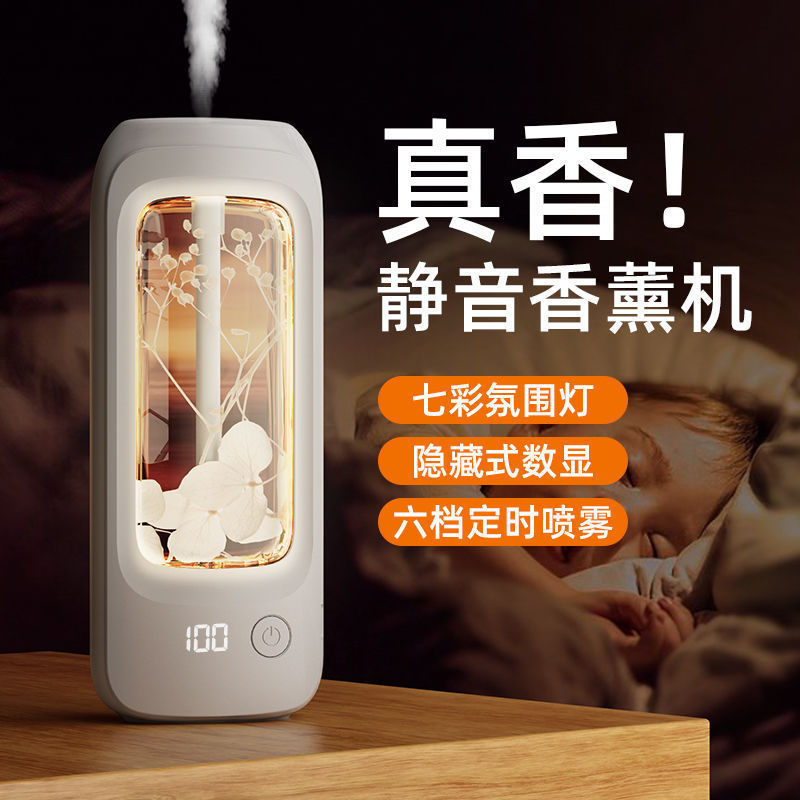 クロスボーダーインテリジェントアロマセラピーマシン、自動芳香噴霧器、ディフューザー、寝室インテリジェントアロマセラピーマシン、スプレー機、芳香剤|undefined
