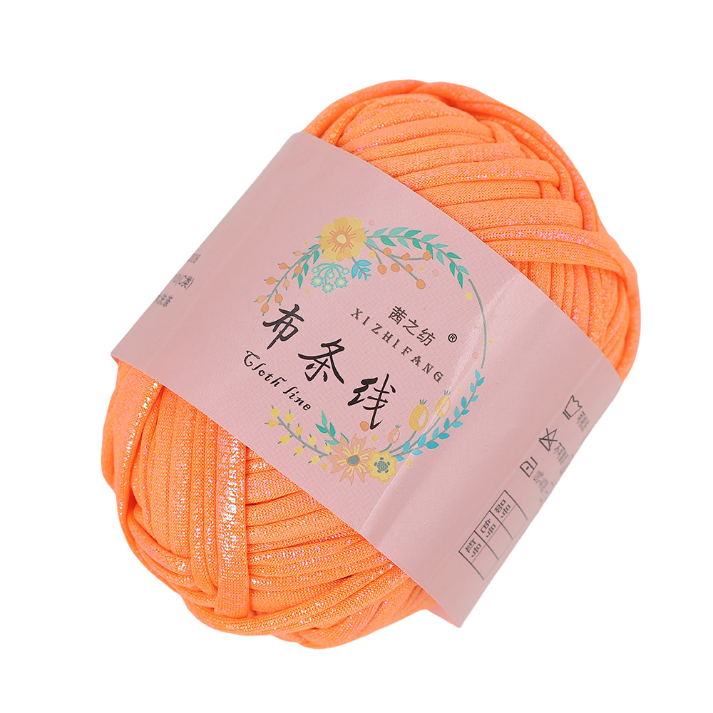 Línea textil Qian Zhi hilo de color mágico tejido a mano hilo de fantasía de color bricolaje en stock fábrica al por mayor