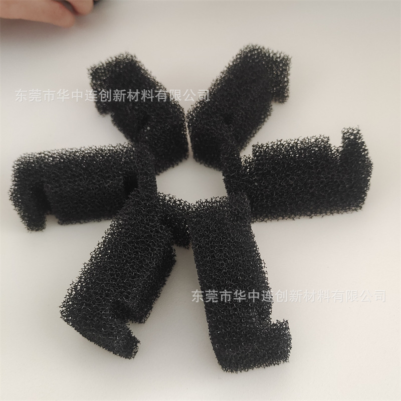 工厂直销宠物饮水机喷泉泡沫替换过滤器滤芯 圆形缺口梦幻岛滤芯