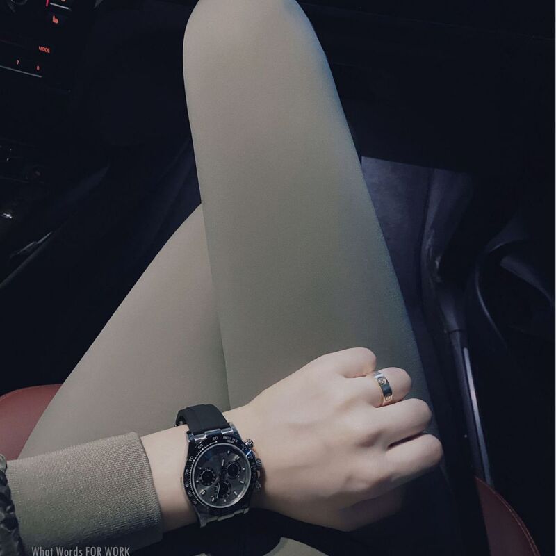 606 Series Lulu Same Style Rabbit Plush Sharkskin Thickeneded Warm Nine-Point Pants Autumn and Winter New Fleece-Lined Leggings