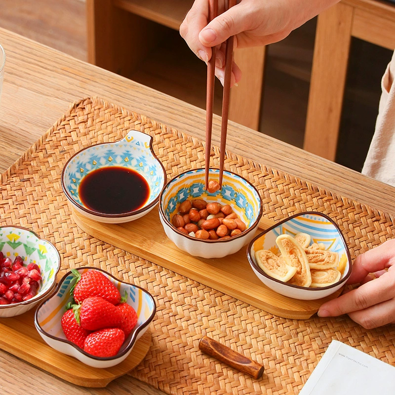 Приправа Bohemia для керамических изделий Diber Dip Dip Spicy Hot Pot Приправа Dibers Creative Home Соевый соус Уксус Маленький диск