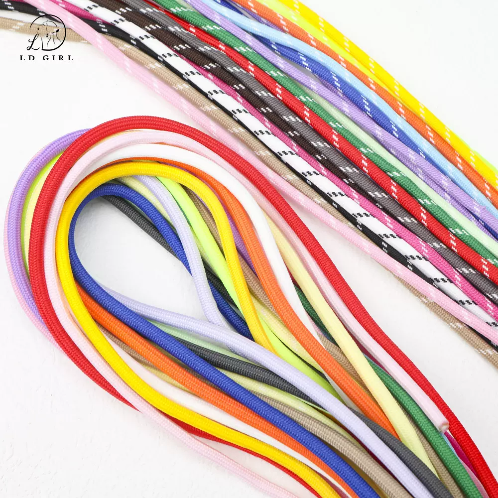 5mm多巴胺彩色手机绳涤纶跳点包芯编织伞绳DIY包挂串珠挂件材料