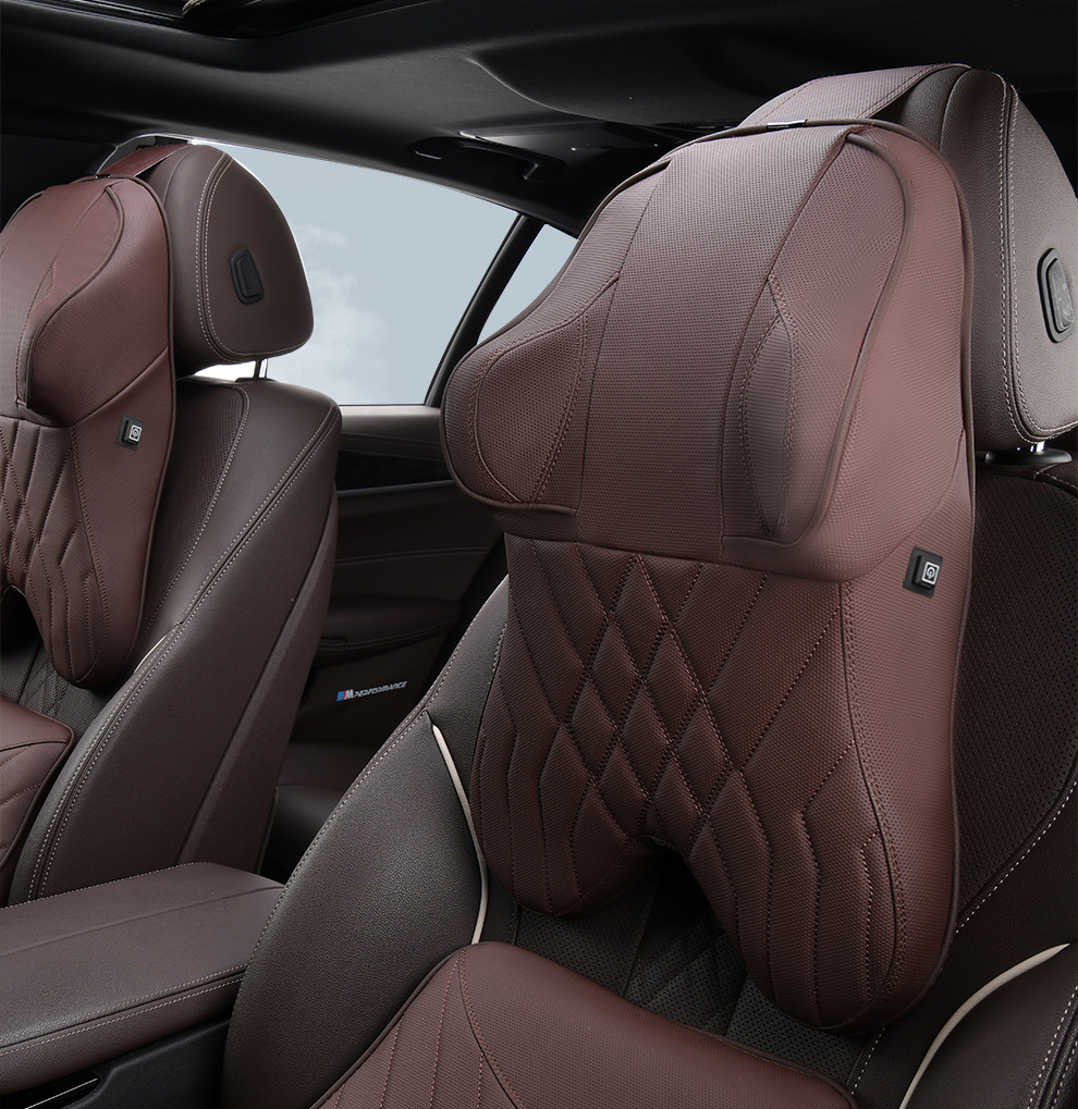 Car Massage Headrest Neck Pillow Lumbar Pillow Car Pillow Lumbar Pillow Cushion Lumbar Cushion Memory Foam Lumbar Pillow