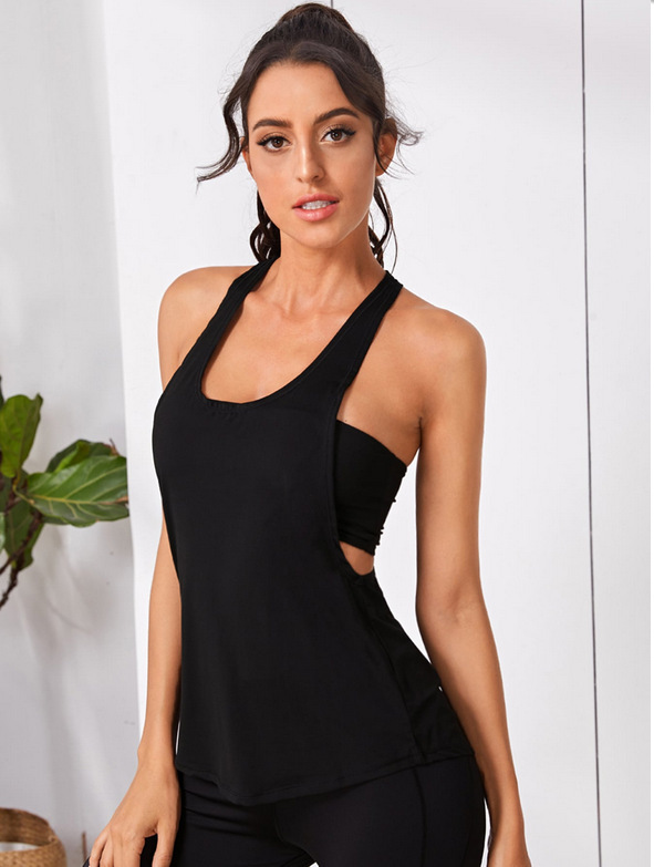 YWBIN deportes fitness Chaleco de secado rápido transpirable sin mangas superior deportes camiseta entrenamiento yoga ropa exterior desgaste