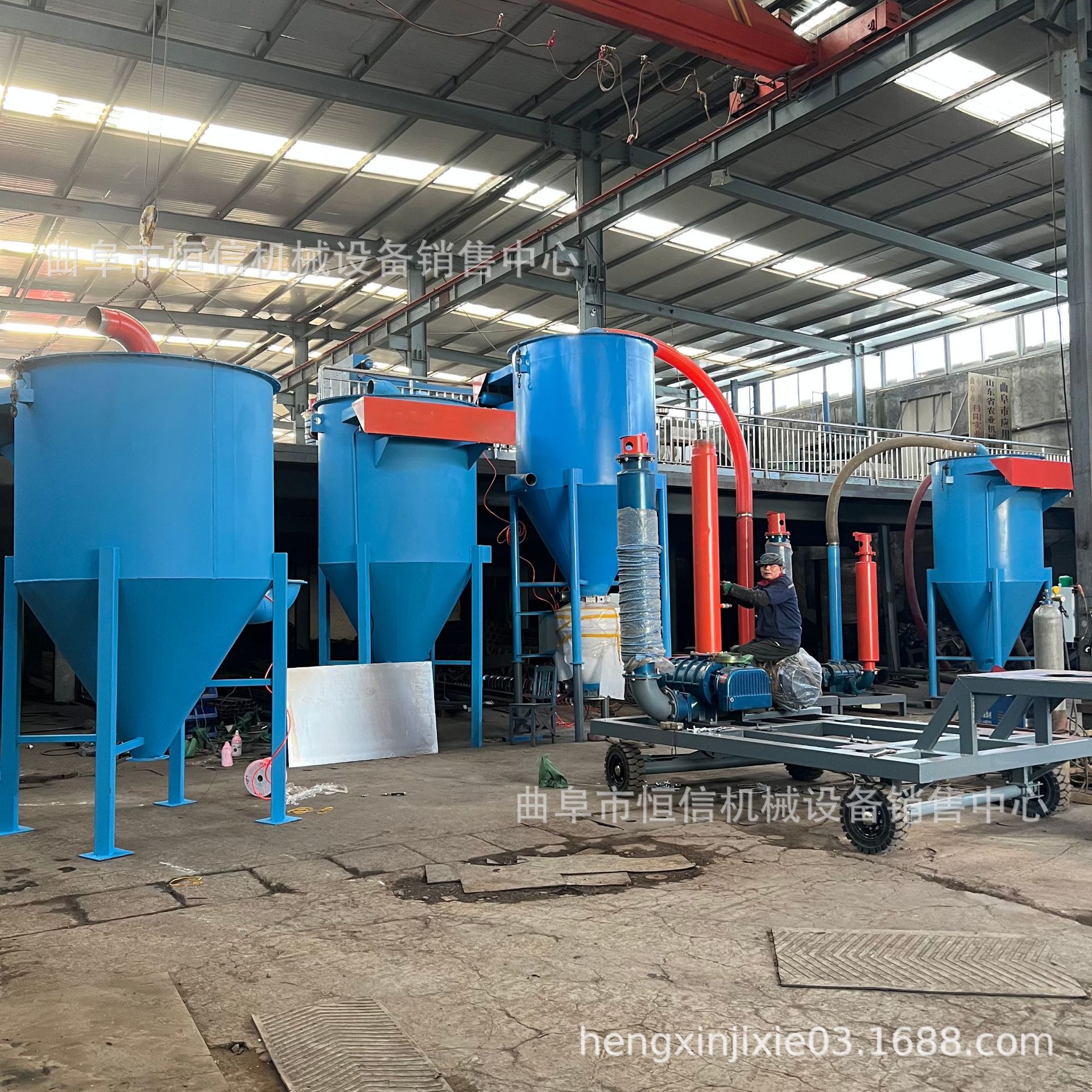 煤块煤球气力输送机zcjb 大吸力粉煤灰气力吸灰机 恒信直供