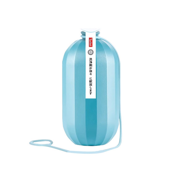 Toilet Cleaning Spirit Lanyard Blue Bubble Toilet Automatic Cleaner Fragrant Strong Descaling and Deodorizing Odor Remain Fragrance Treasure