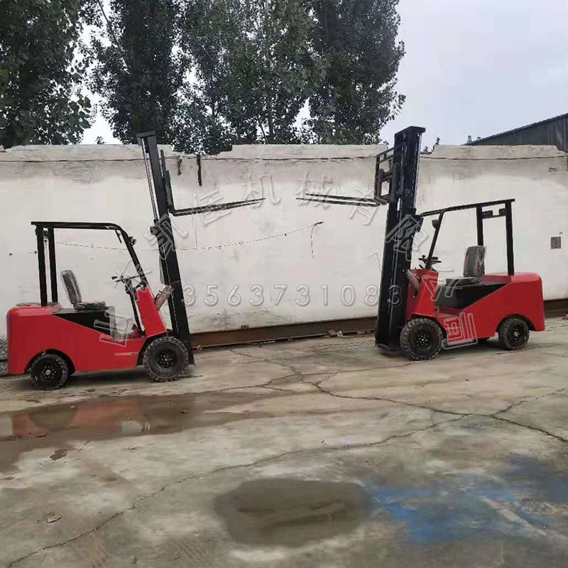 电动叉车 2吨3米叉车 便携式运料车 四支点平衡电动叉车 电瓶叉车