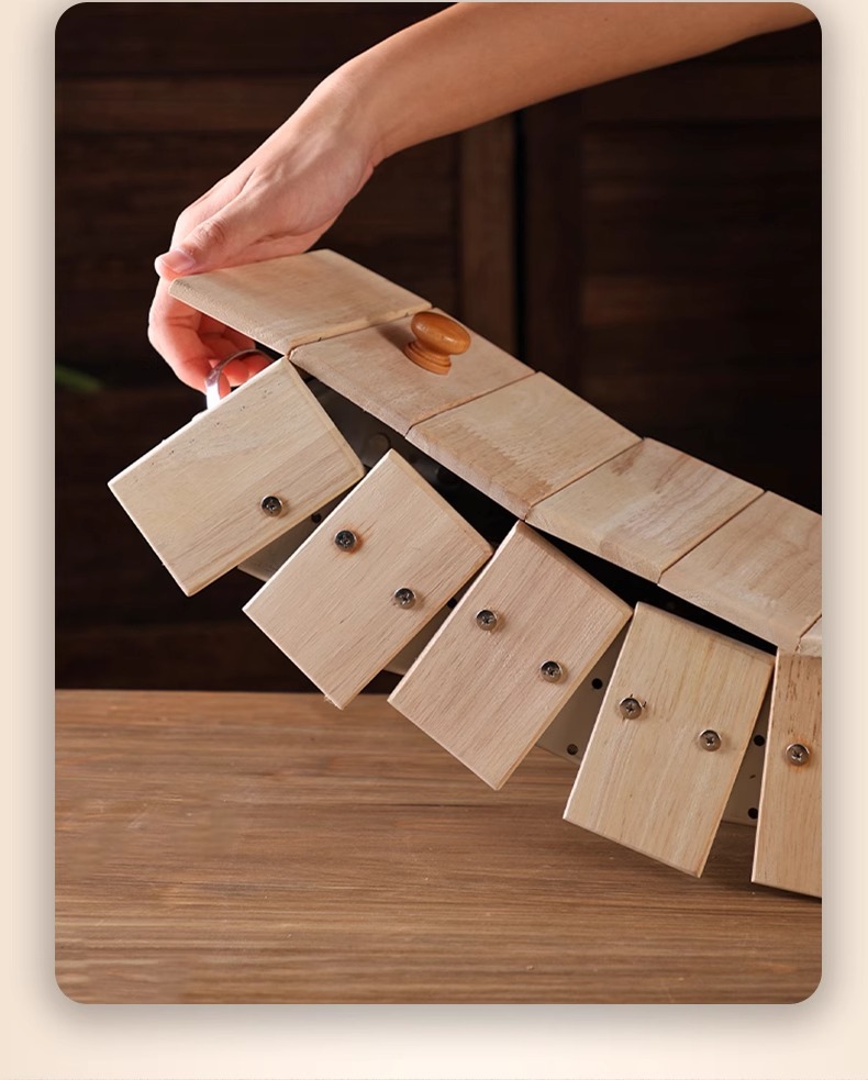 Long Snake Moxibustion Box Oak Wood Du Mai Ginger Moxa Tray for Spine Back and Abdomen Professional Use key features
