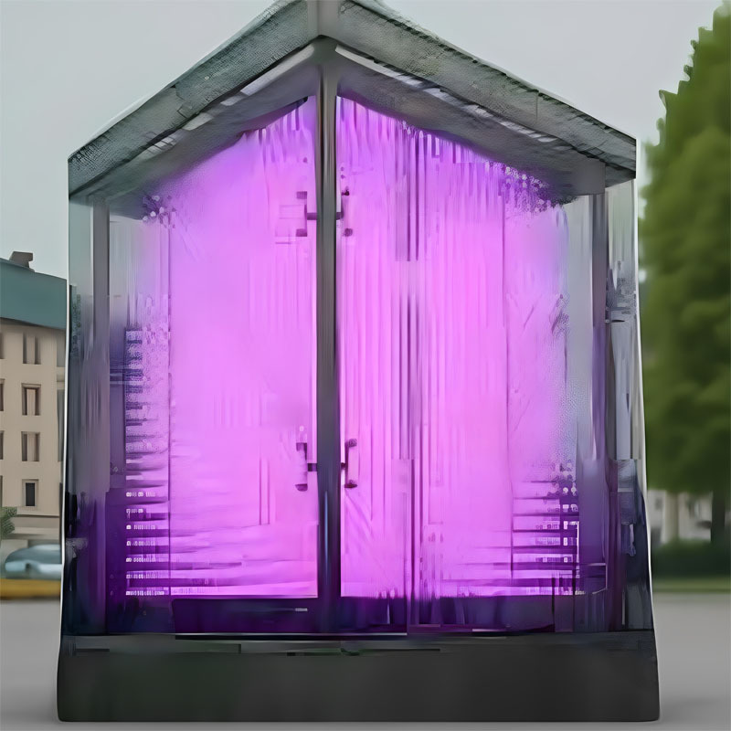 智能3D矩阵光立方吊灯炫彩创意摆件灯