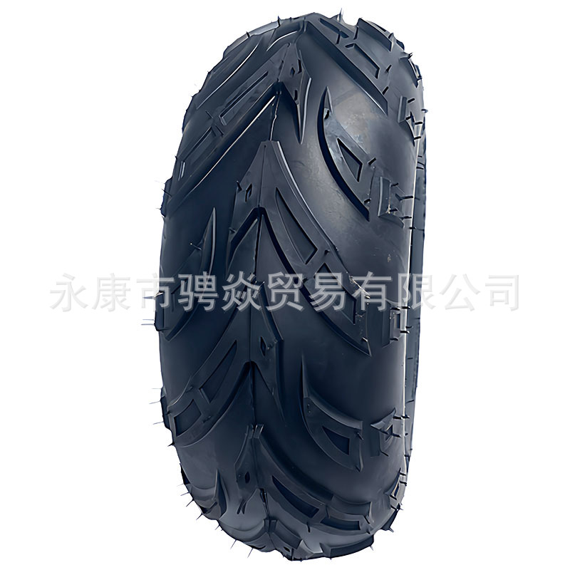 Modified Four-Wheel Beach Kart Accessories 145/ 70-6inch Flame Tires, Thickened Vacuum Tires, Off-Road Tires