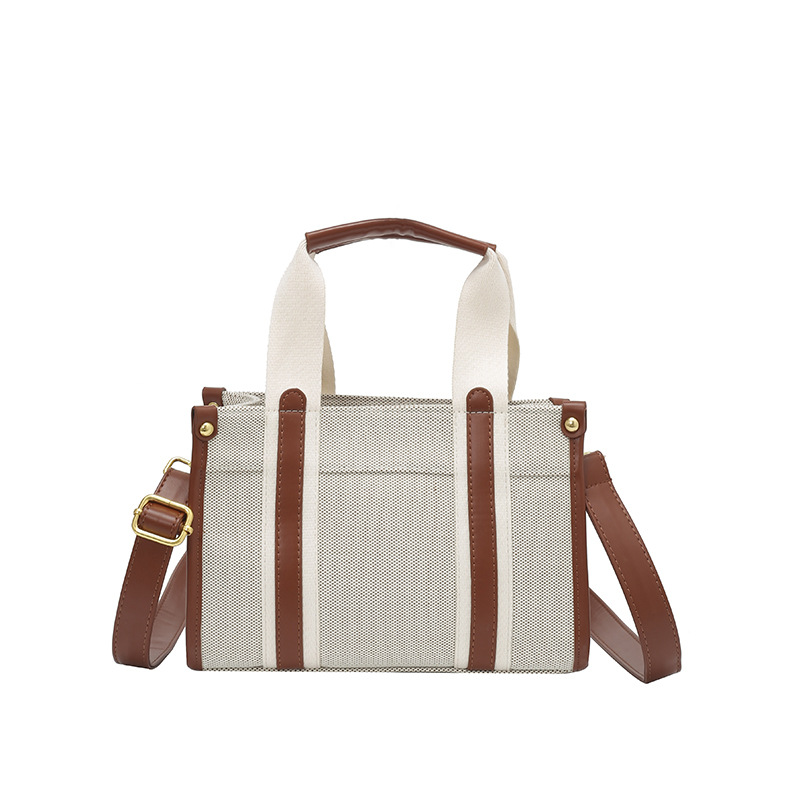 Bolso Tote para mujeres transfronterizas nuevo bolso de moda coreano de alta calidad contraste color versátil mochila de viaje