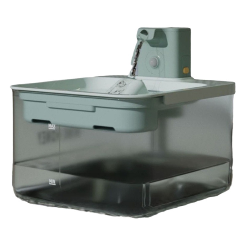 Dispensador de agua para mascotas elemento de filtro dispensador de agua de gato filtro de algodón gato y perro inalámbrico bucle automático desenchufado alimentador de agua filtro