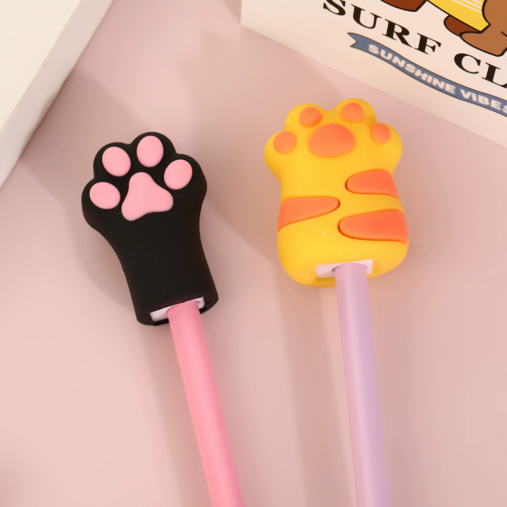 Супер милый кошачий коготь ПВХ точилка нож милый мини-карандаш для ног животных портативный студент канцелярский нож