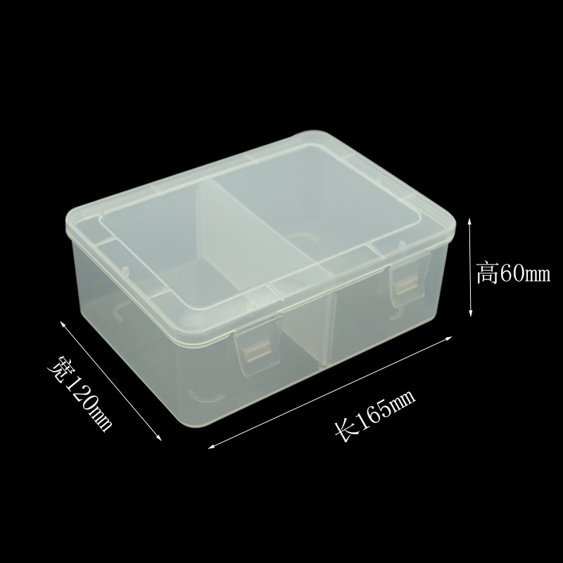 Caja de herramientas portátil Caja de almacenamiento de tarjetas de béisbol Caja de presentación Caja de almacenamiento de plástico pp transparente Caja de embalaje Caja de tarjeta de juego