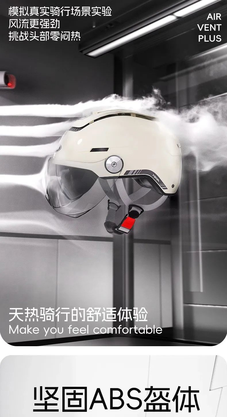 3C Certified Electric Vehicle Helmet Men Women Summer Sunscreen Motorcycle