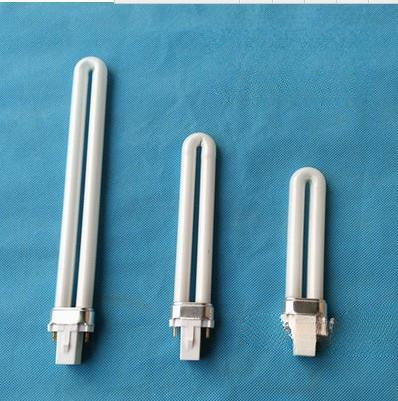 7w9W11瓦通用三基色台灯灯管护眼U型超亮2针格栅单U型拔插管节能