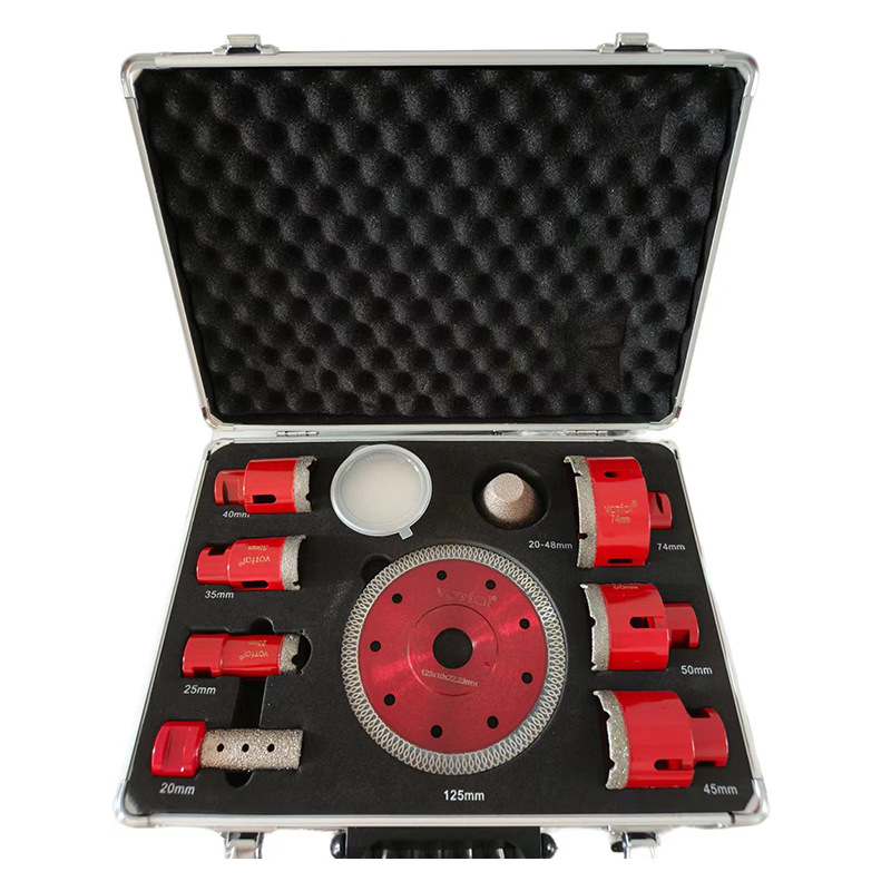 M14全瓷砖大理石干打钻头打孔玻璃花岗岩磁砖瓷片钎焊开孔器