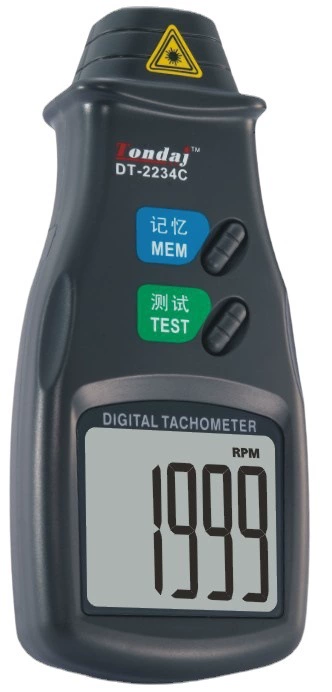 Оптовая продажа фотоэлектрический тахометр Jindatong бесконтактный тахометр DT-2234A