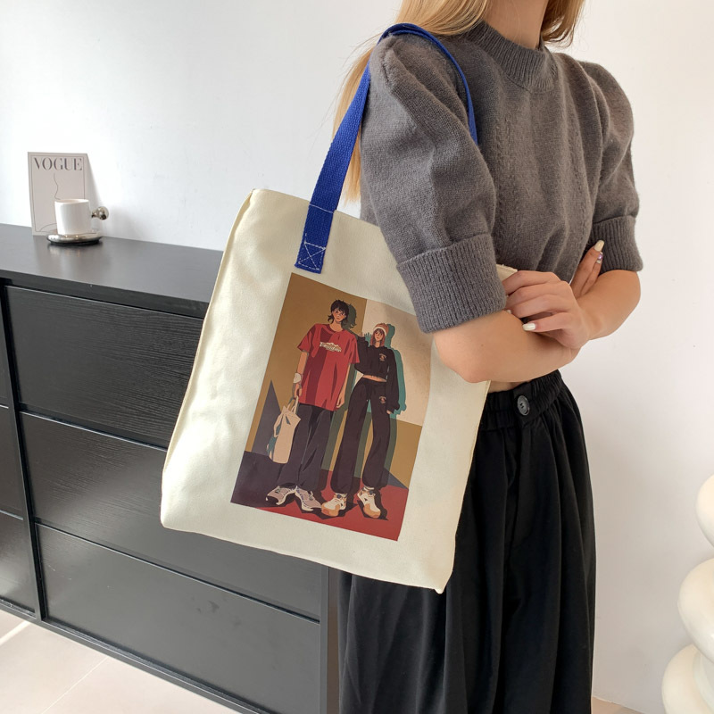 Autumn handheld shopping bag for leisure