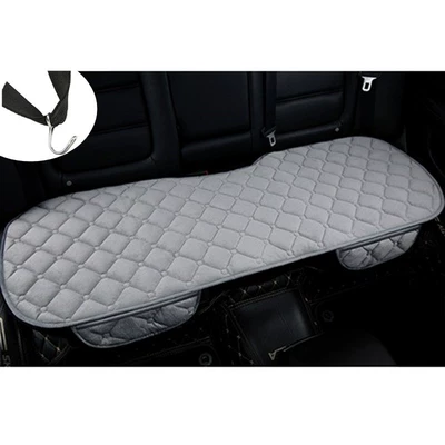 set manufacturers wholesale generation, Seat cushion, seat cover - diamond-plush-elegant-gray-with-pockets-and-hooks-in-the-back-row