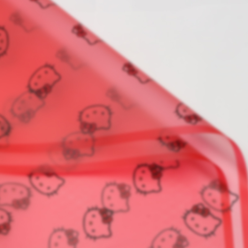 Papel de regalo floral impermeable creativo