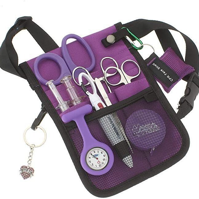 Cross-Border Hot Selling Nurse Waist Bag Medical Staff Work Waist Bag Nurse Tool Storage Waist Bag Nurse Bag