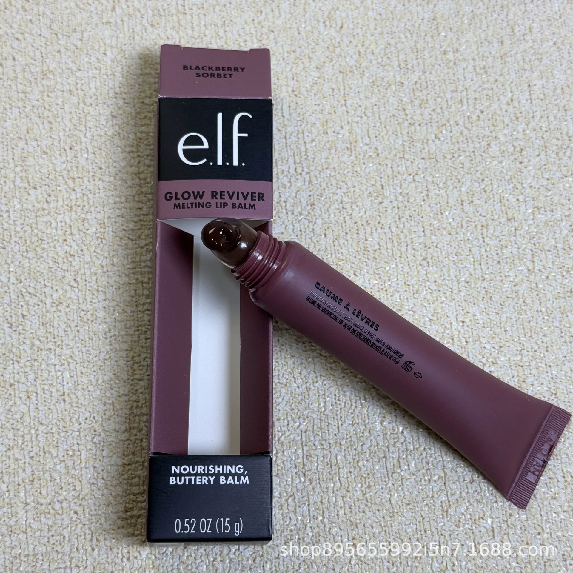 Elf новый продукт Glow Reviver тающая помада для губ с цветом, ароматизированная увлажняющая блеск для губ