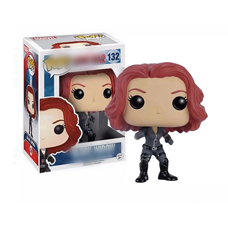 Bella y la bestia viuda negra payaso princesa muñeca caja ciega mano al por mayor pop