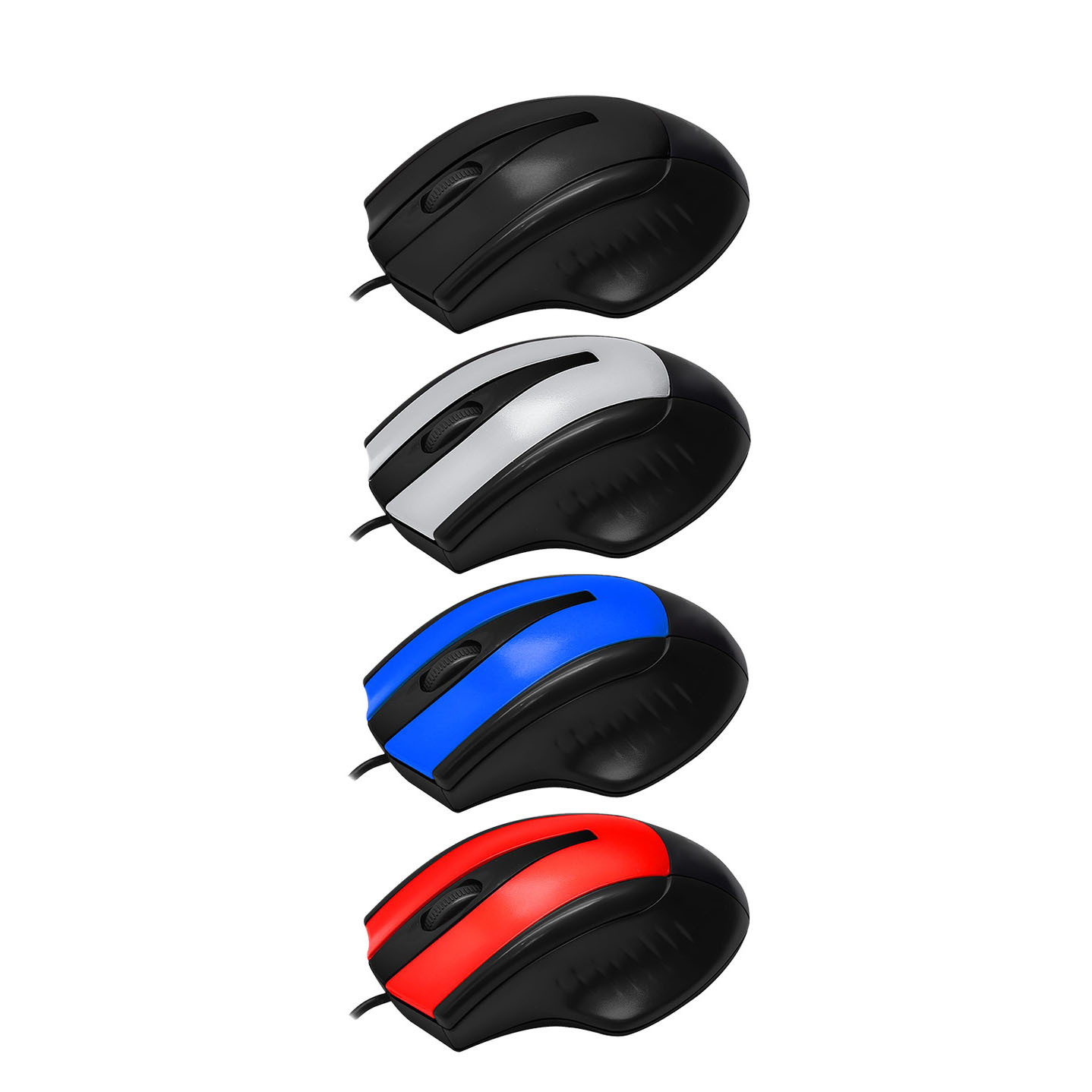 Ratón con cable oficina de negocios ratón portátil de escritorio transfronterizo accesorios de computadora al por mayor fabricante de ratón