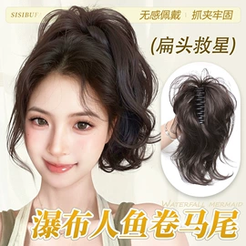 假发马尾;假发片;发包/丸子假发