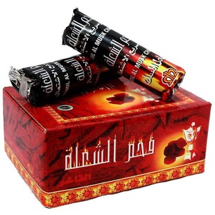 Hookah Charcoal Barbecue 33mm Crown Round Fast Burning Smokeless Barbecue Disposable Barbecue Charcoal Fruit Charcoal