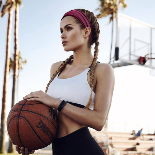 Quick-drying yoga fashion headscarf for men and women outdoor cycling face wash headband headband fitness sweat-absorbent sports headband