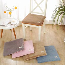 冬天保暖毛绒坐垫屁股垫可拆洗椅子坐垫加厚椅垫办公室久坐坐垫