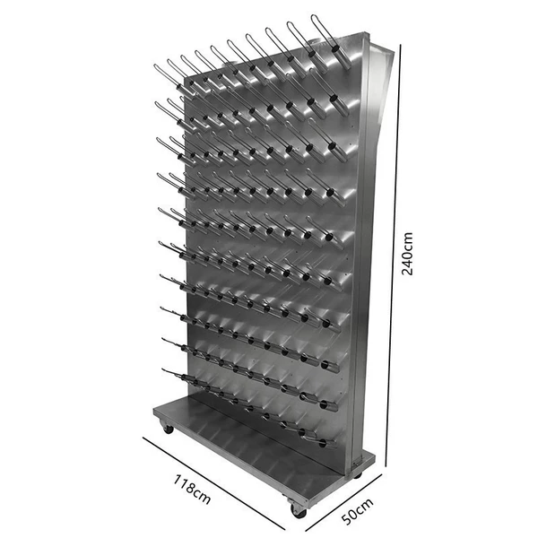 Single -sided 50 dual cold fans