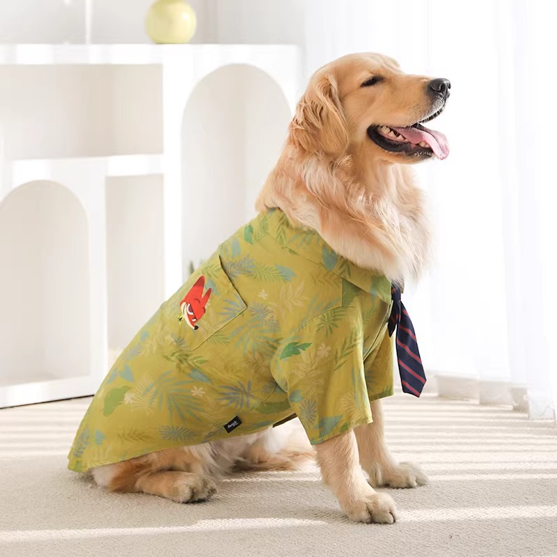 Disney Crazy Animal City Series Nick Pet Camisa Big Dog Summer Nick Fox misma ropa para perros