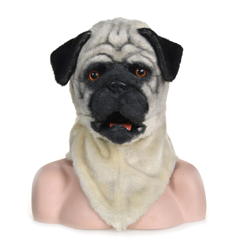 Máscara de cabeza de animal de cara completa Lobo Oso conejo León leopardo fotografía bola rendimiento máscara de película fabricante