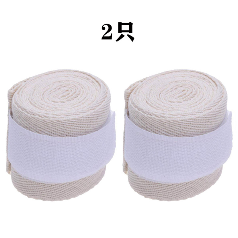 Algodón 3m/2,5 m boxeo vendaje muay thai Sanda lucha mano banda partido hombres y mujeres boxeo mano protector