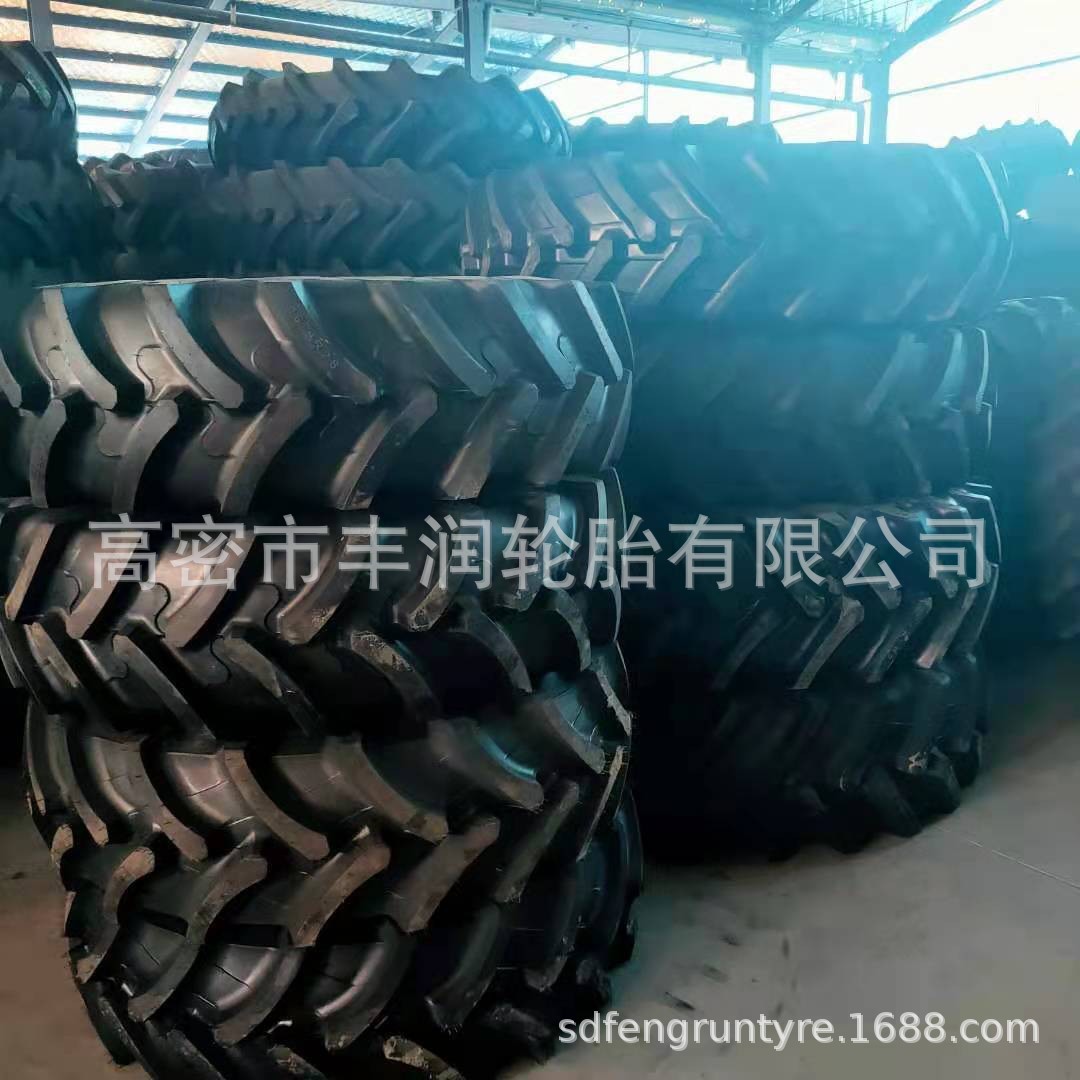 拖拉机农用子午线全钢丝轮胎520/85R38 20.8R38 R-1花纹 可配钢圈